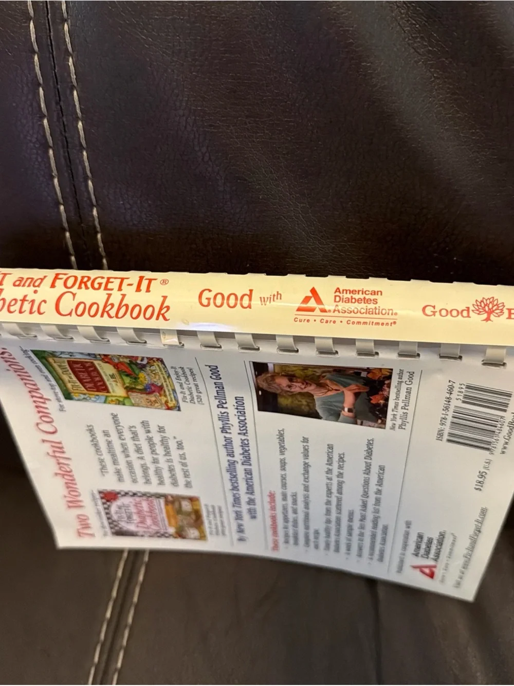Fix-It and Forget-It Diabetic Cookbook - White Cover Spiral